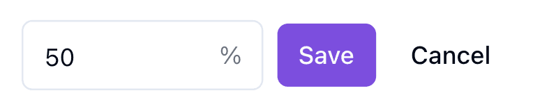 Payment method settings