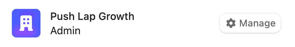 User management dashboard